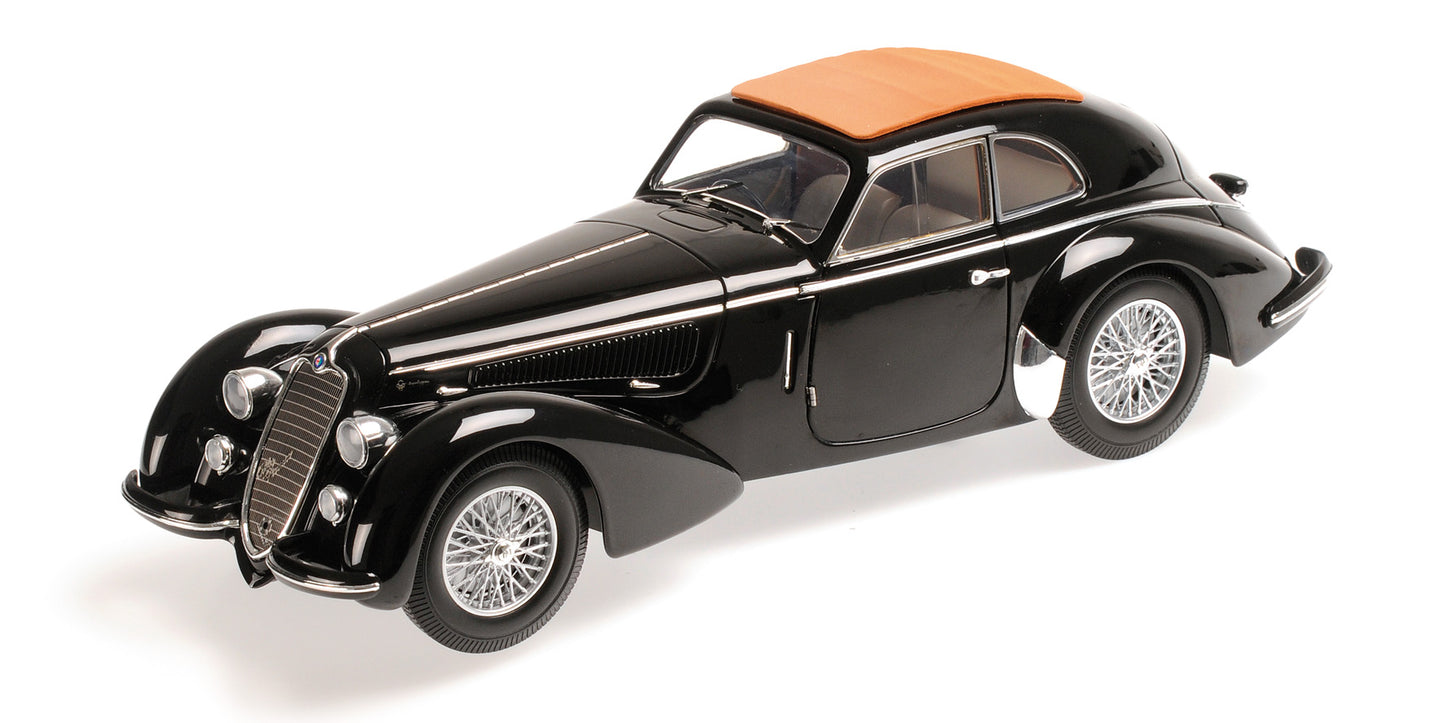 Alfa Romeo 8C B Lungo 1938, schwarz