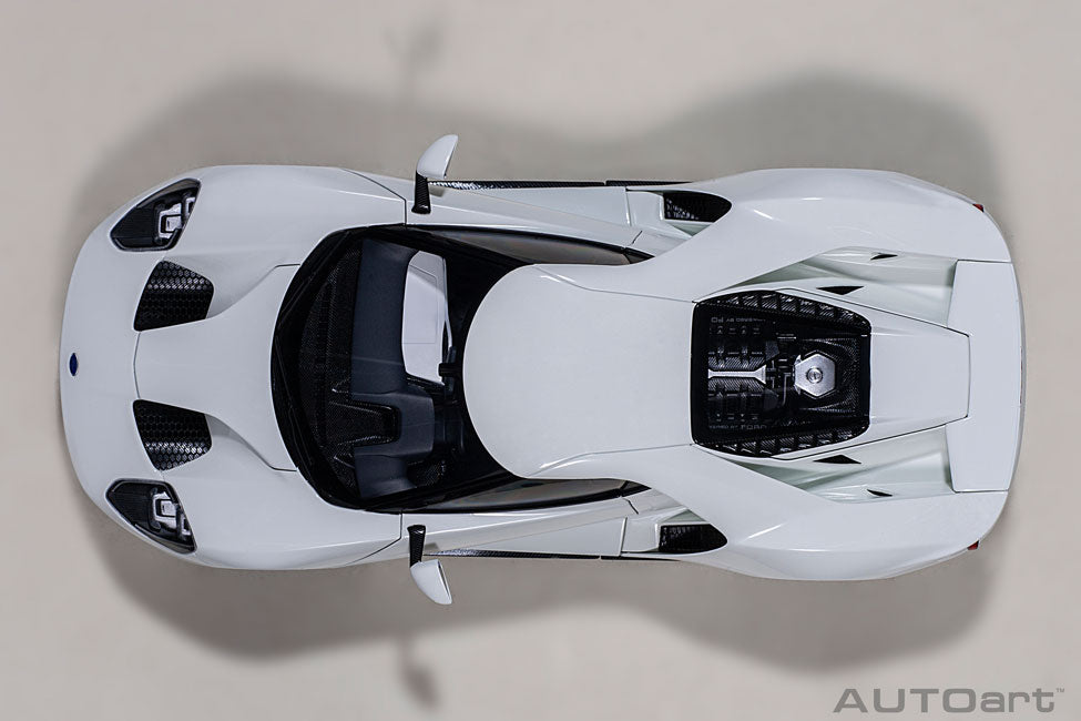 Ford GT 2017, frozen white