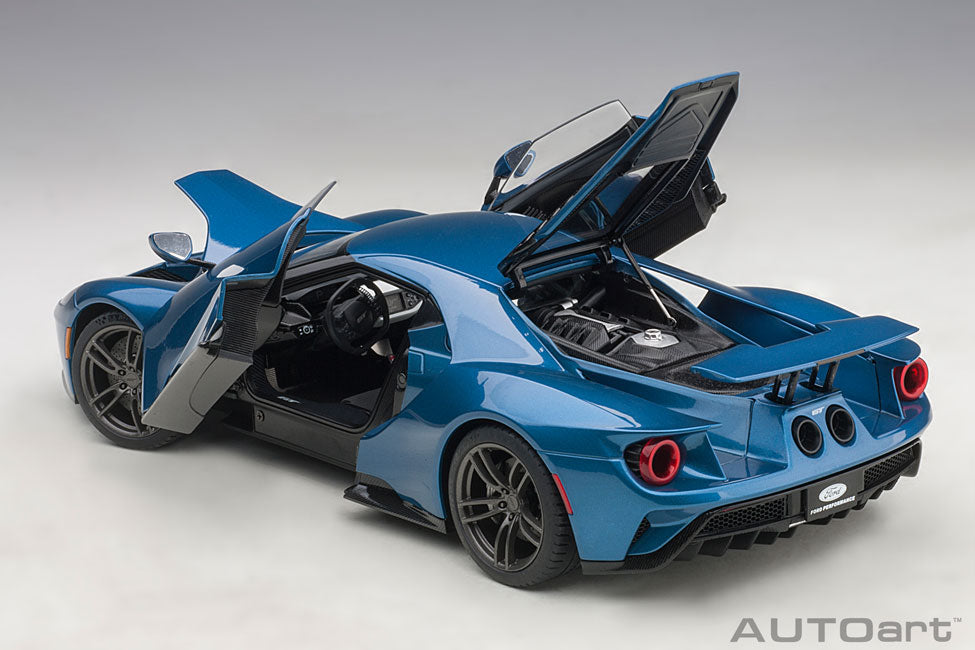 Ford GT 2017, liquid blue