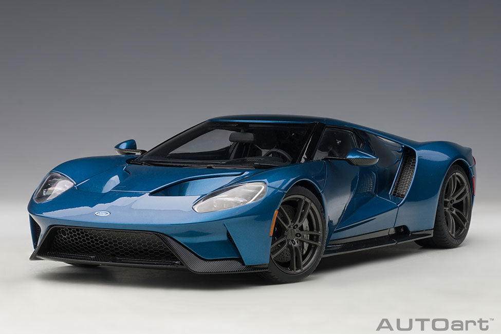 Ford GT 2017, liquid blue