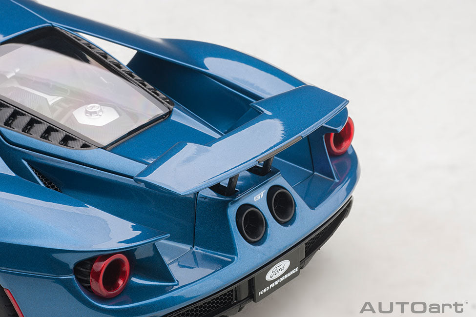 Ford GT 2017, liquid blue