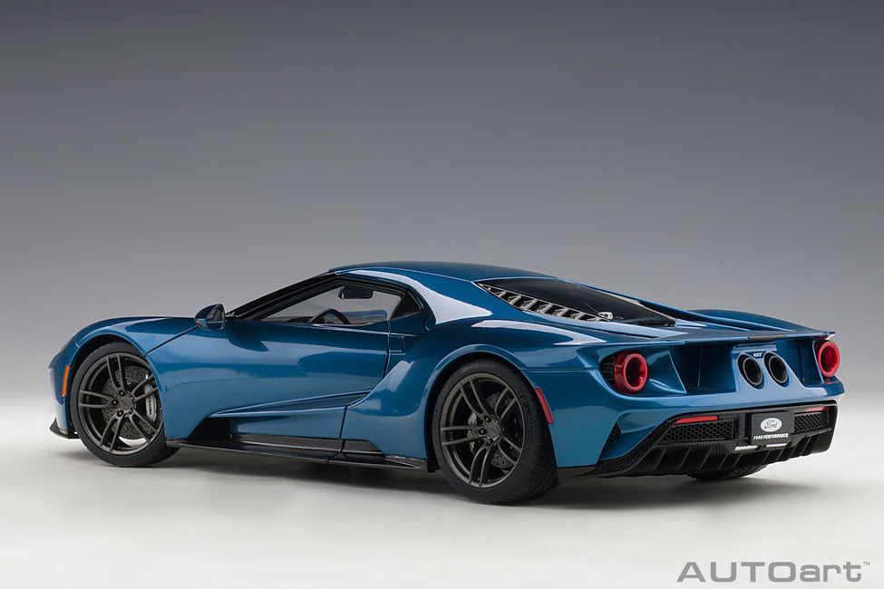 Ford GT 2017, liquid blue