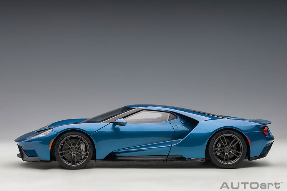 Ford GT 2017, liquid blue