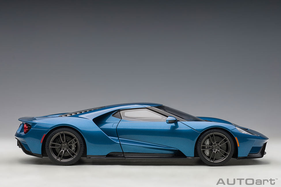 Ford GT 2017, liquid blue