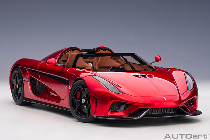 Koenigsegg Regera, candy red