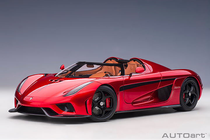 Koenigsegg Regera, candy red