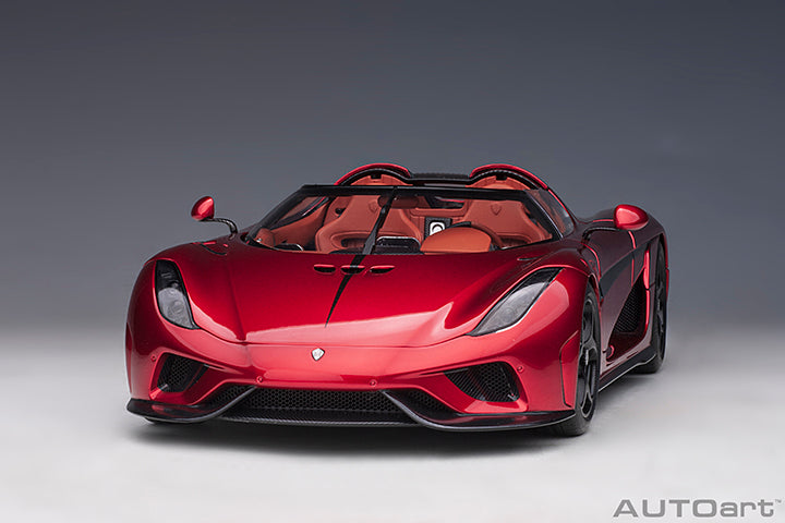 Koenigsegg Regera, candy red