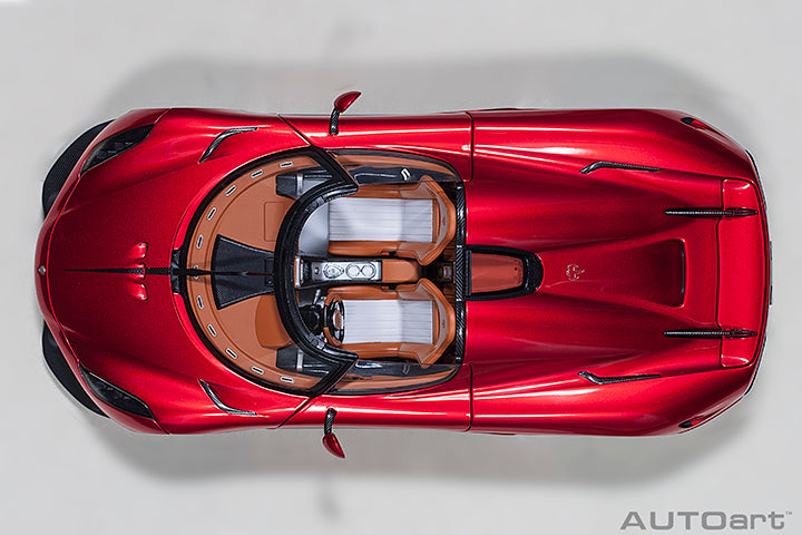 Koenigsegg Regera, candy red