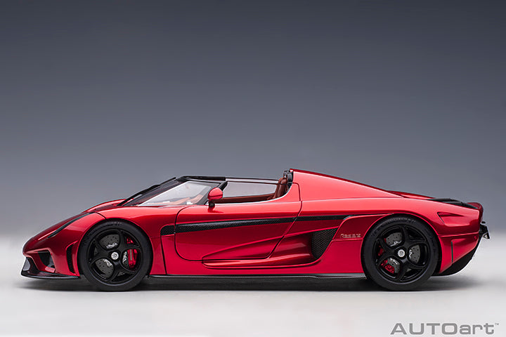 Koenigsegg Regera, candy red