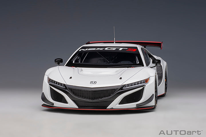 Honda NSX GT3, white