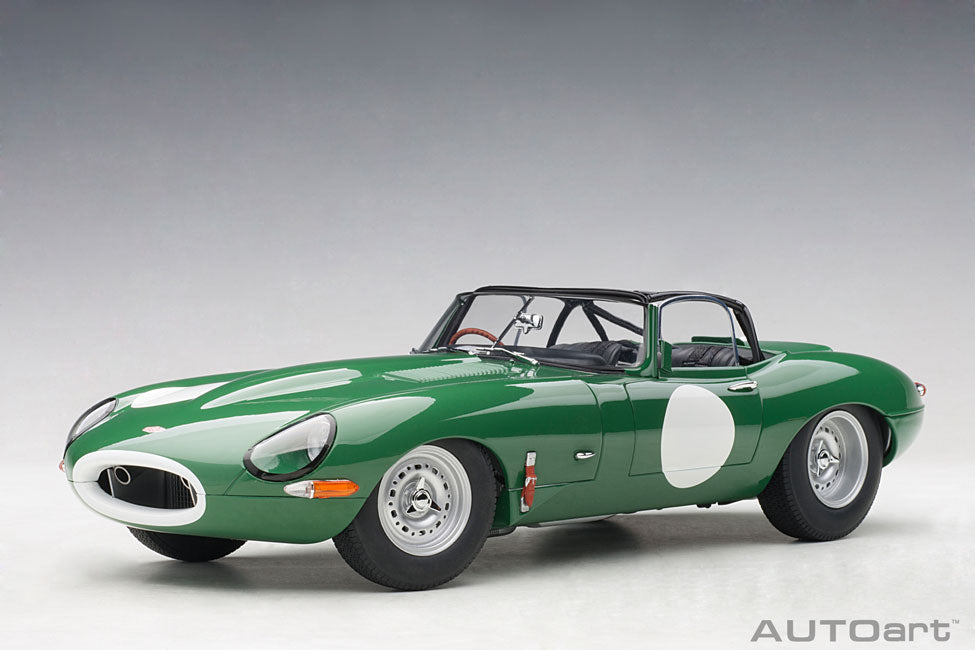 Jaguar Lightweight E-Type, racing green