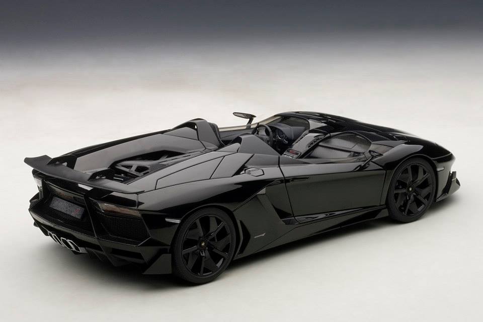 Lamborghini Aventador J 2012, black