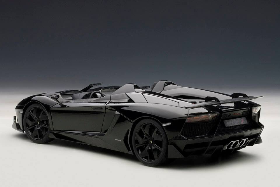 Lamborghini Aventador J 2012, black