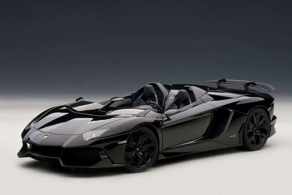 Lamborghini Aventador J 2012, black