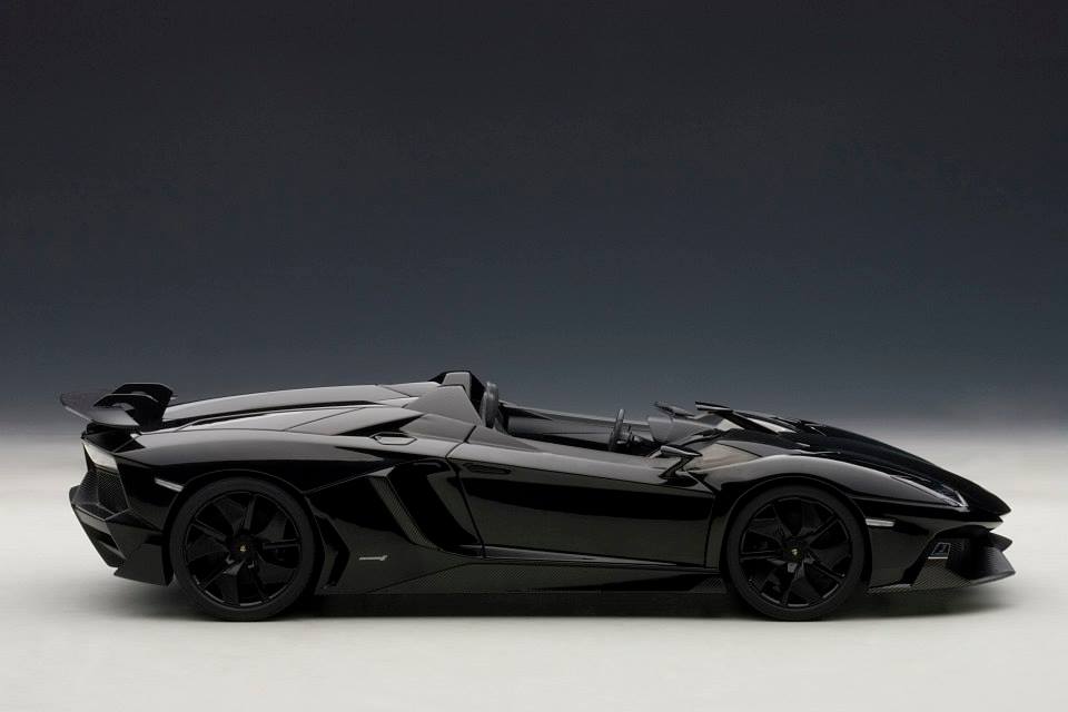 Lamborghini Aventador J 2012, black